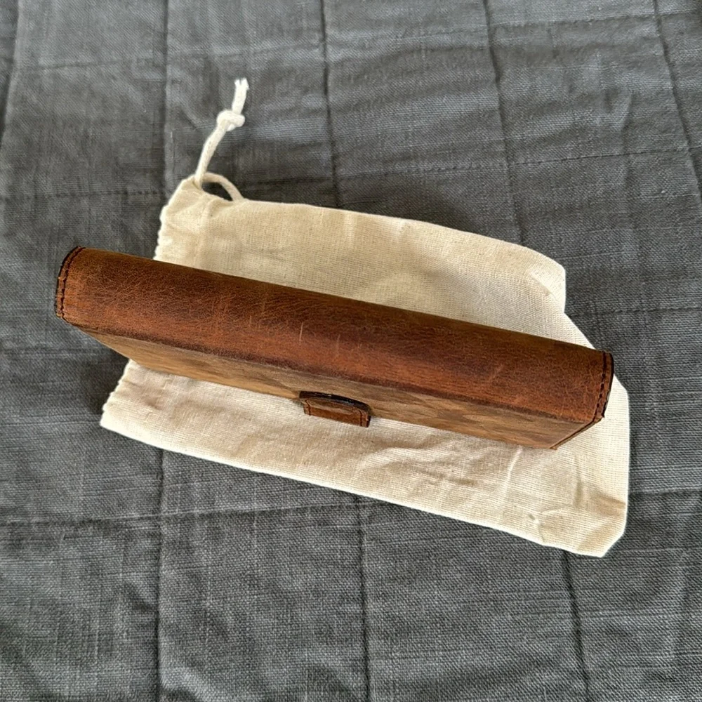 Leather cover iPhone 15 Pro Max